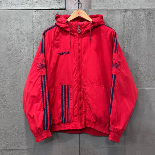 아디다스 삼선 후드 자켓 (M) 