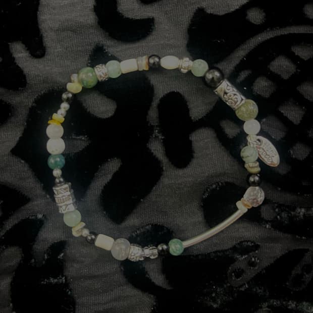 빈티지 원석 Gothic Bracelet