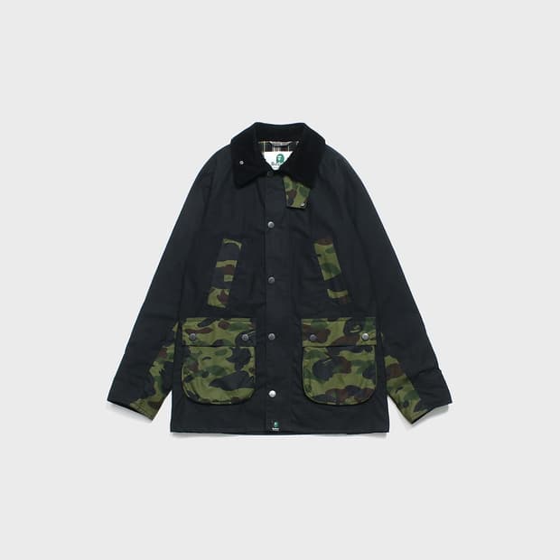 BARBOUR x A BATHING APE