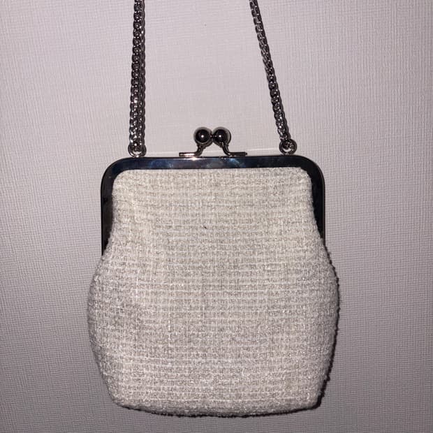 슬로우캐비닛 slow cabinet 트위드 크로스백