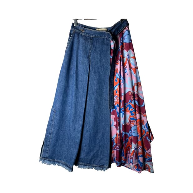 [Max Mara] 23S/S 막스마라 암페초 데님 랩스커트