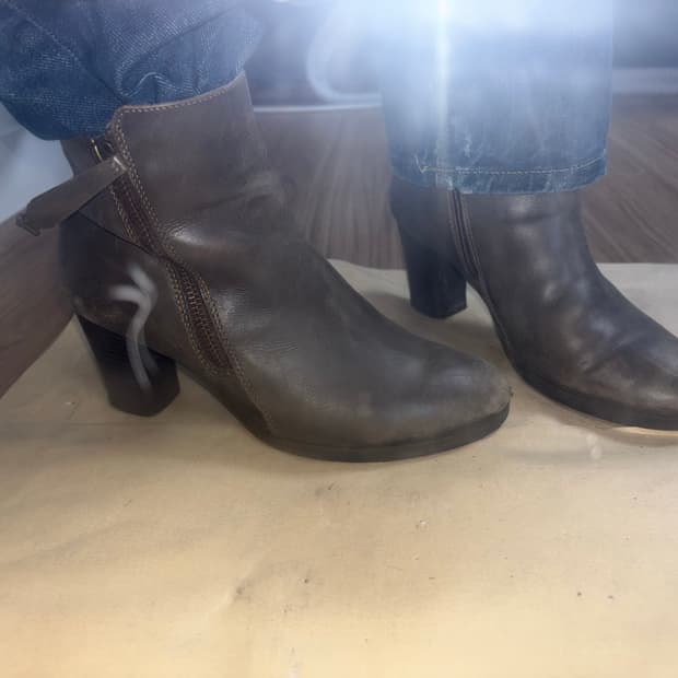 VINTAGE 앵클부츠 240