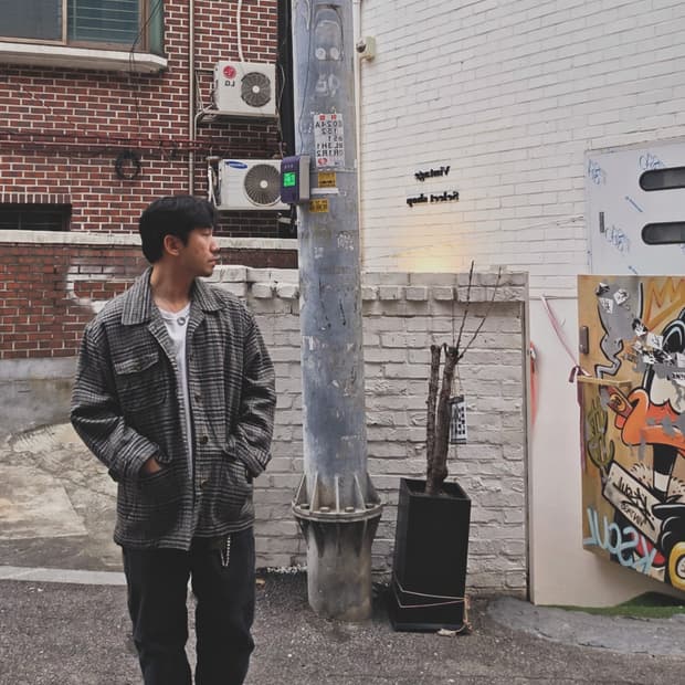 90's 스탠리 윌리엄스 체크 모직 자켓