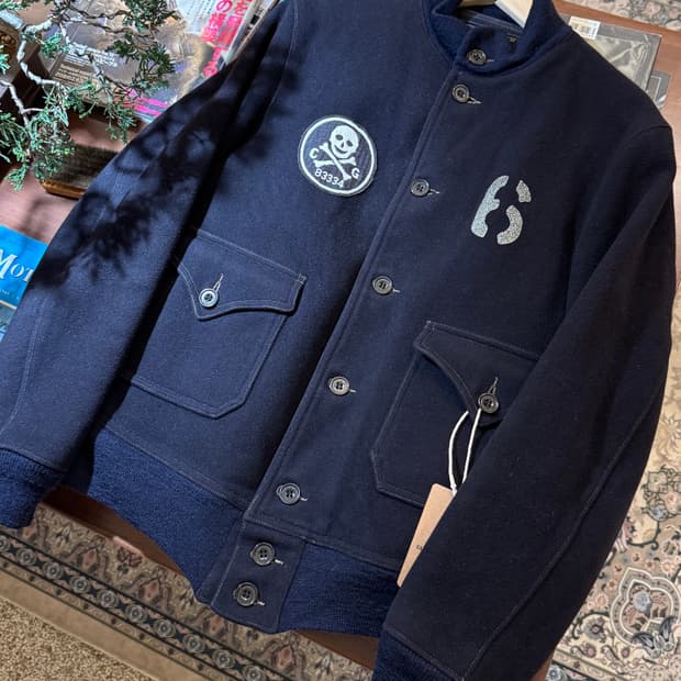 프리휠러스 A-1 시빌리언 USCG 울 자켓