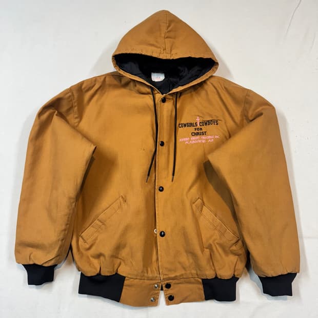 M) USA 빈티지 봄버 워크 자켓