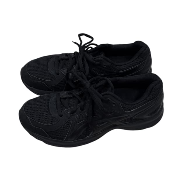 아식스 조그 100 2 블랙 올검 슈즈 신발 235