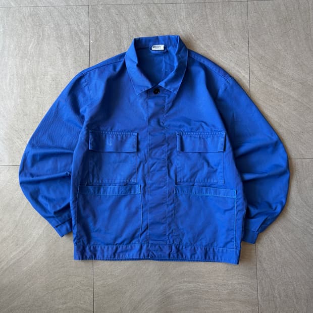 90년대 빈티지 프랑스 생산 프렌치 워크 트윌코튼 자켓