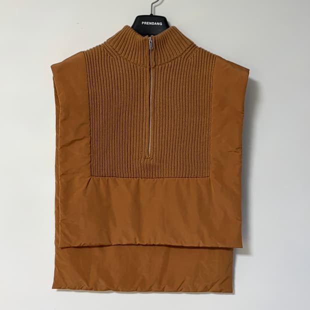 코스 패딩니트 넥워머 