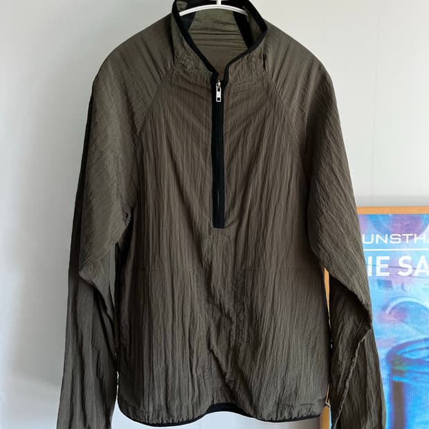 Ranra Ganga ripstop anorak Chocolate M