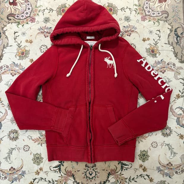 아베크롬비 y2k 딱붙 후드집업