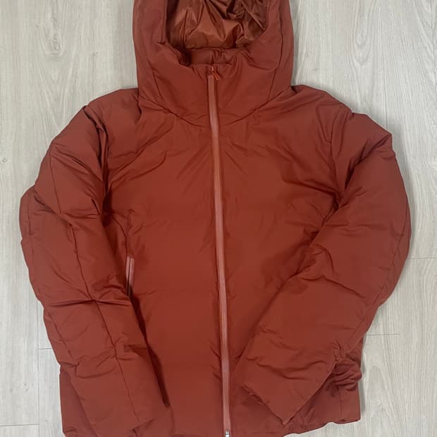유니클로 재팬 3D 패딩 L Dark Orange