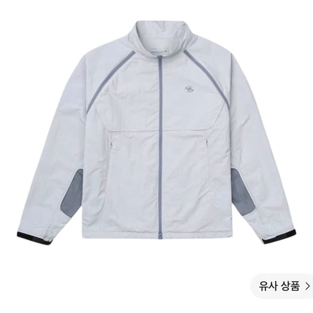 산산기어 슬래시 지퍼 자켓 라이트 그레이 1size