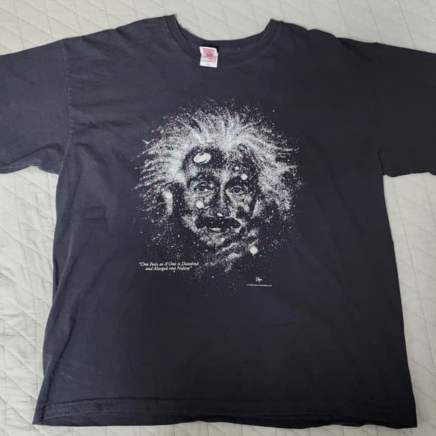 [2XL] 90s 아인슈타인 빈티지 티셔츠