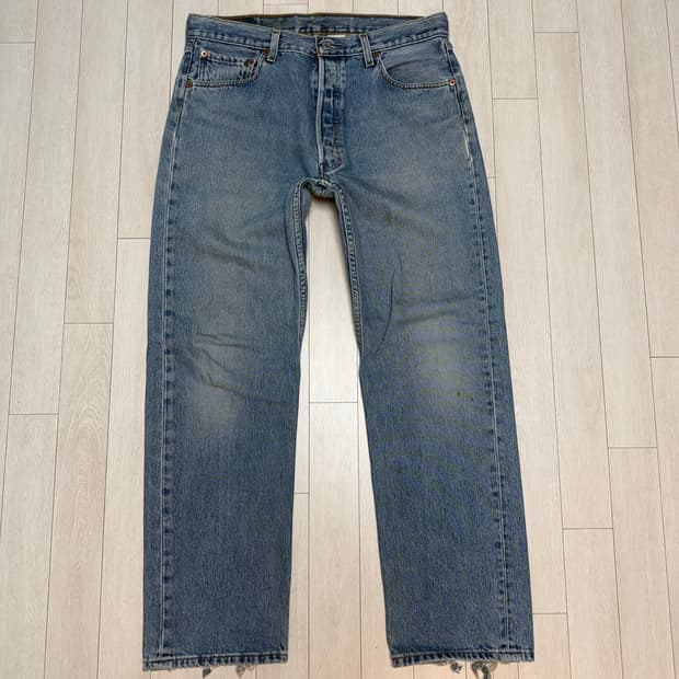 리바이스 501 빈티지 데님 청바지 32-33 size