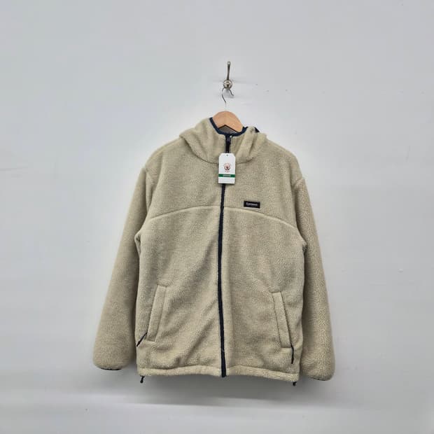 커버낫 양면 후리스 후드 집업 남성 L