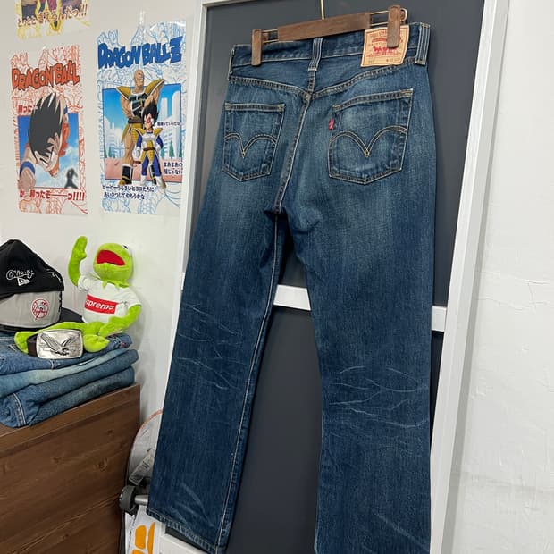 Levis 리바이스 501 버튼플라이 데님 팬츠