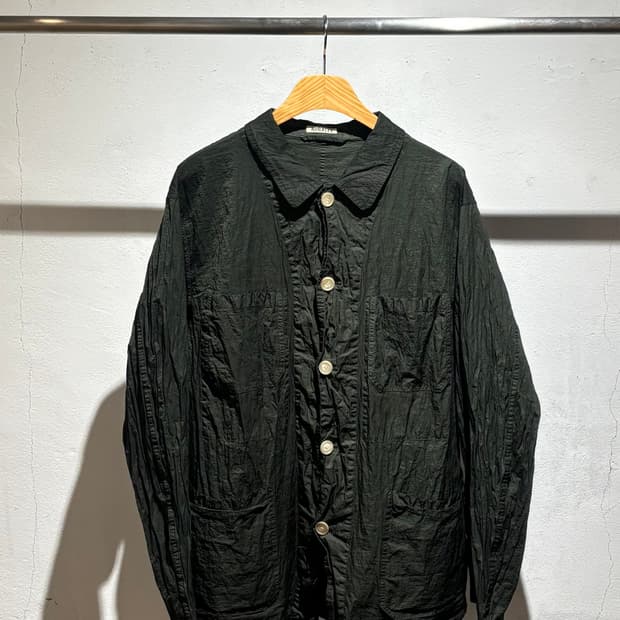 AURALEE / Nylon Shirt Jacket