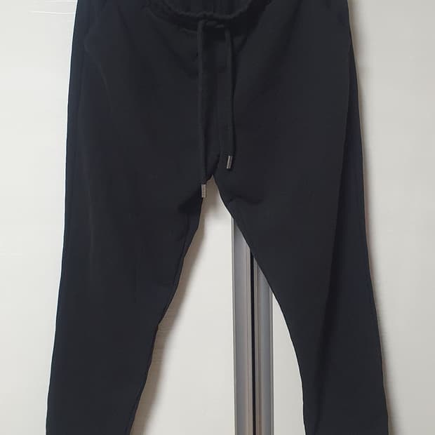 GUESS 남성 조거팬츠 블랙 L사이즈