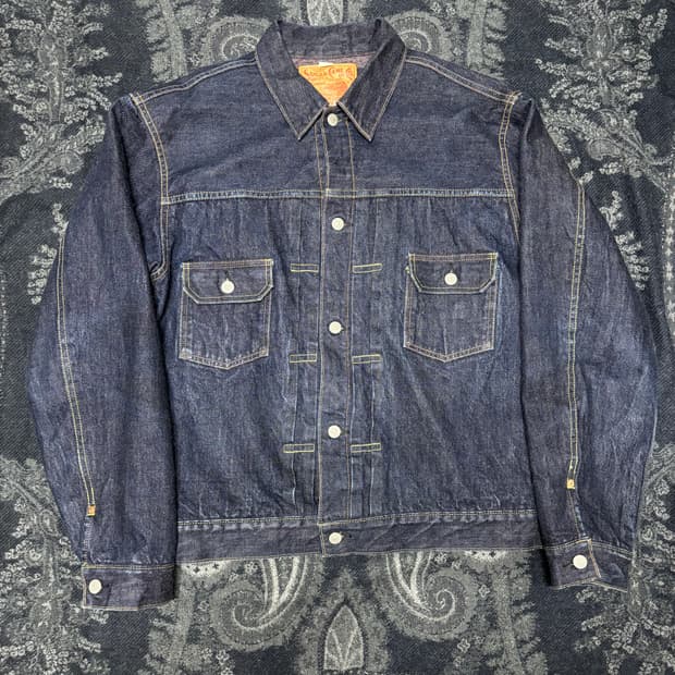 슈가케인 타입 2 블랭킷 라이너 데님 자켓