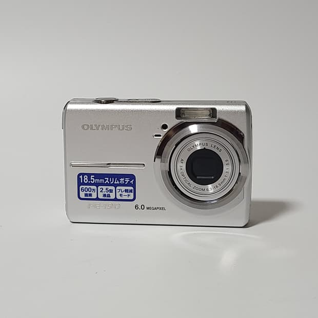 빈티지 올림푸스 FE-190 디지털 카메라 디카