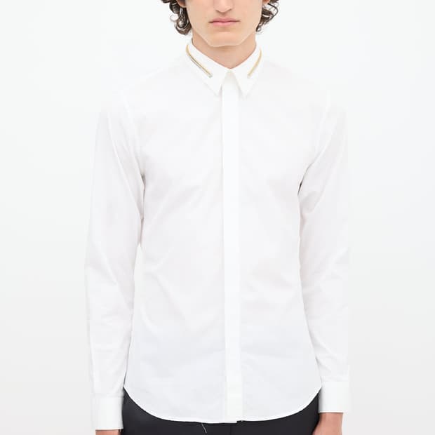 지방시 16SS ZIP COLLAR SHIRT