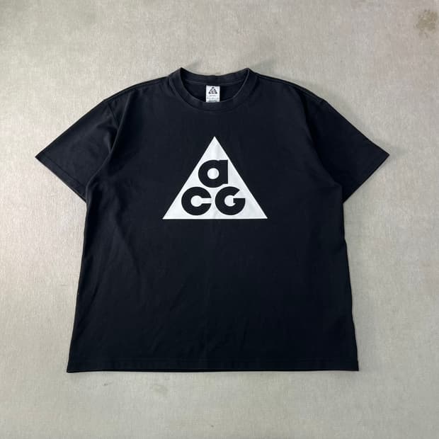 105 나이키ACG 빅로고 프린팅 반팔티