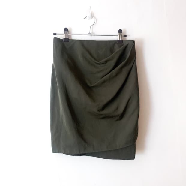 [S] 3.1 필립림 드레이프 랩스커트