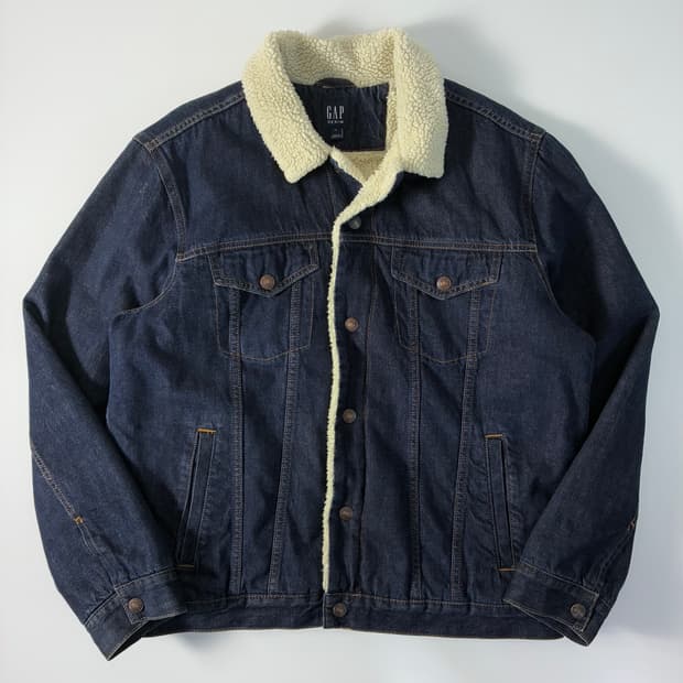 Gap 갭 쉐르파 데님 자켓