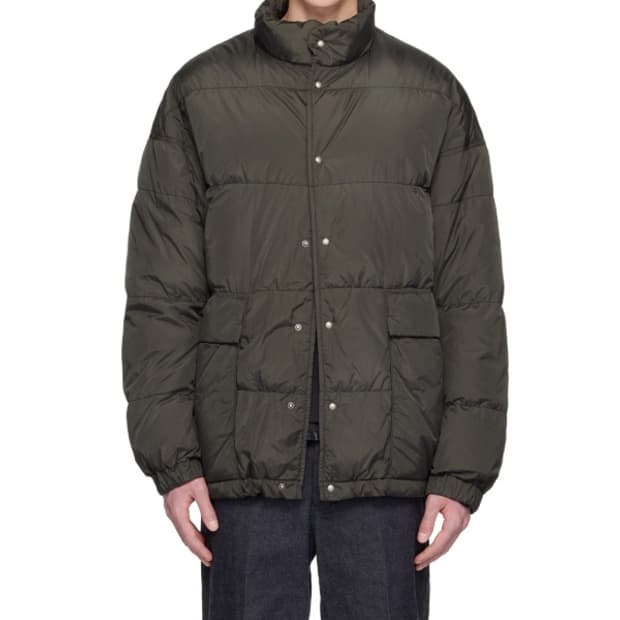 비즈빔 22aw 쿰부 다운 자켓 블랙 (2)