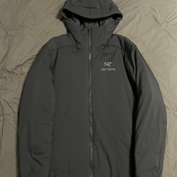 아크테릭스 아톰 AR 후디 (헤비웨이트,SV) 블랙 S