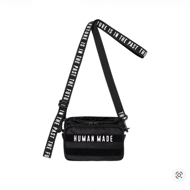 (새상품) 휴먼메이드 밀리터리 파우치 블랙