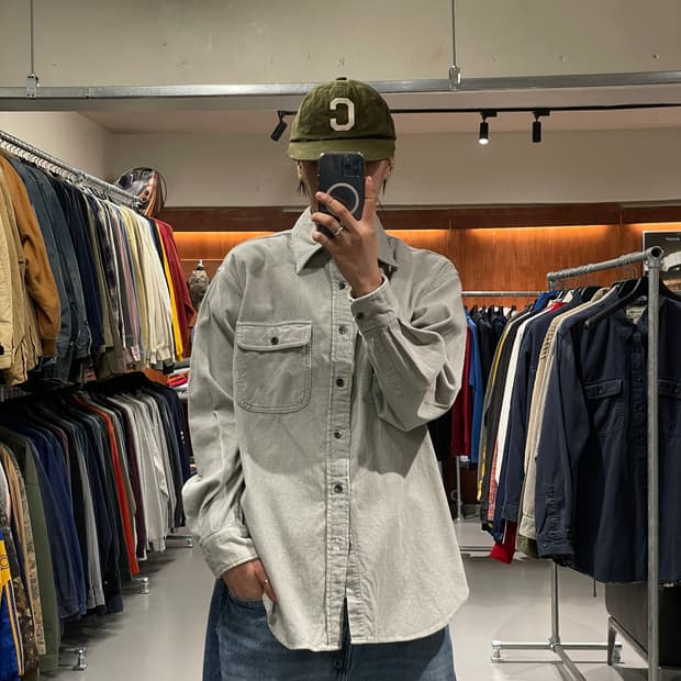 BEAMS 빔즈 코듀로이 셔츠