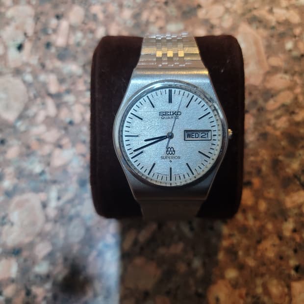 70s 세이코 하이엔드 쿼츠 슈페리어 촤상위 시계
