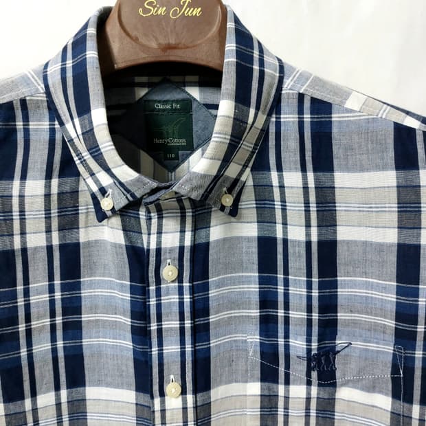 헨리코튼 린넨 코튼 110