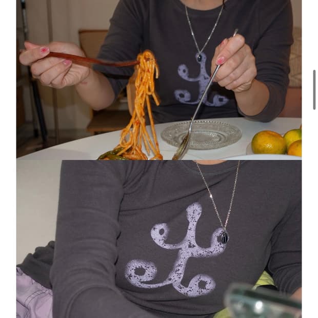 한아조 네옷내옷 시리즈 그레이브라운 티셔츠 품절템