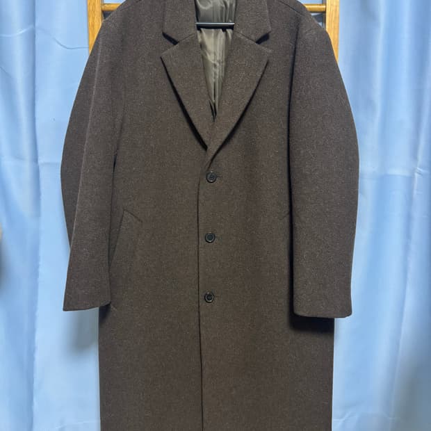 지오다노 브라운 남성 울코트 L