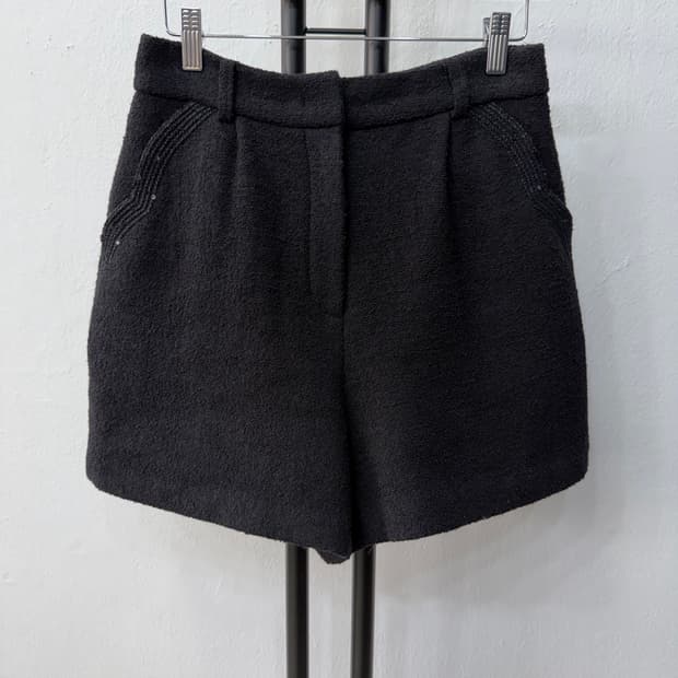 정품) TIME 타임 한섬 22ss 이태리 캄포레원단 반바지 64(26)