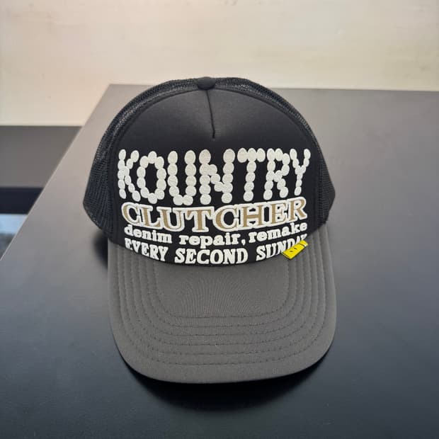 캐피탈 컨트리 캡 블랙