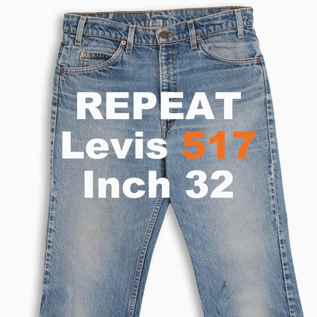 리바이스 517 오렌지탭 중청 90s USA 32인치 OR51734183