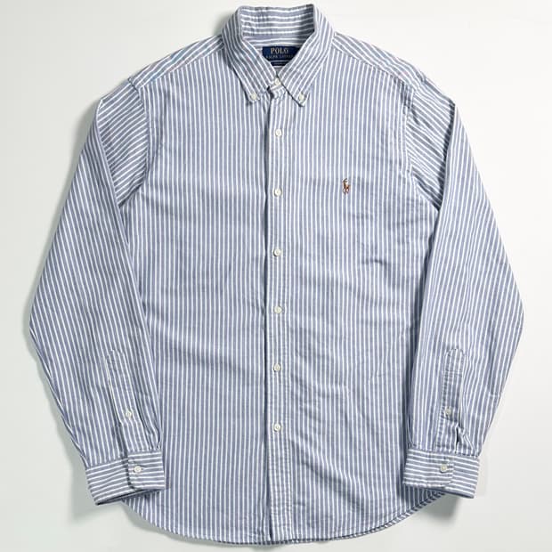 폴로 랄프로렌 클래식 핏 스트라이프 옥스포드 셔츠