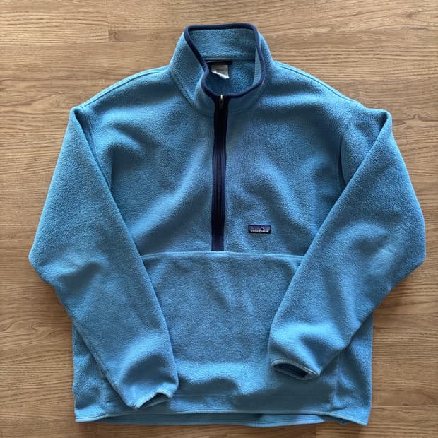 파타고니아 신칠라 하프집업 스카이블루 XL