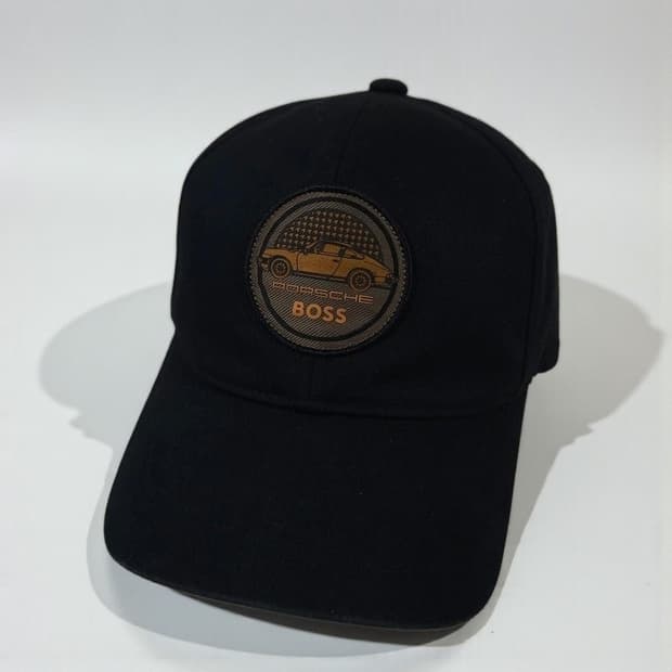 BOSS 휴고보스 포르쉐 콜라보 볼캡 프리사이즈 블랙 한정판