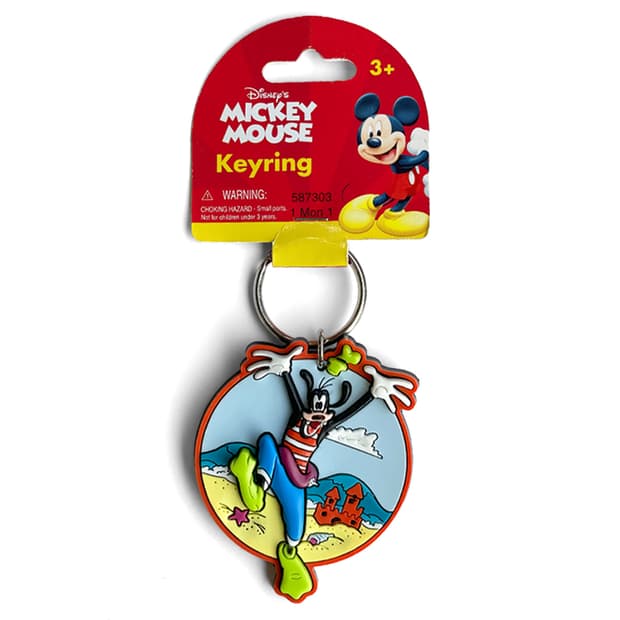 디즈니 미키 마우스 구피 키링