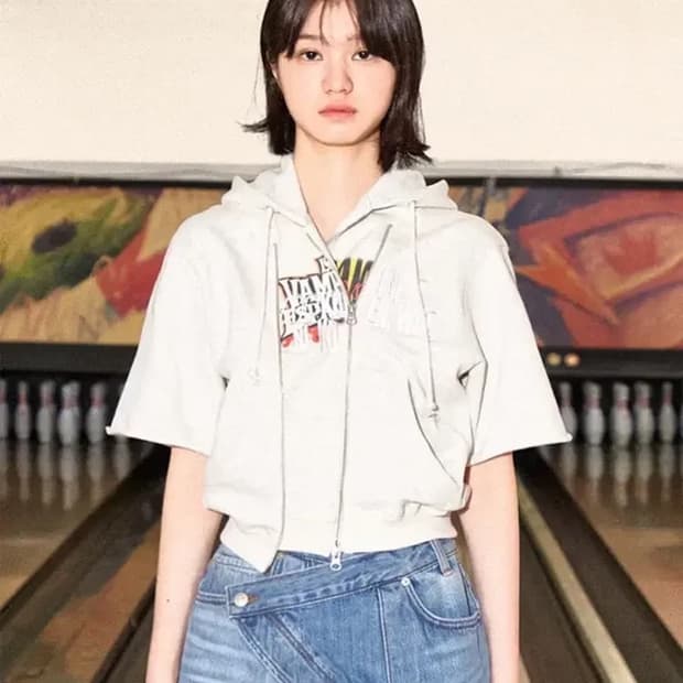 Loerails sweat half zipup 