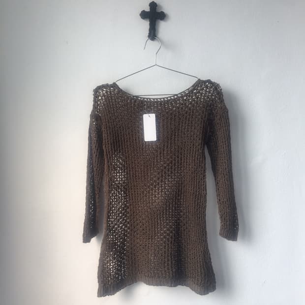 Net knit top