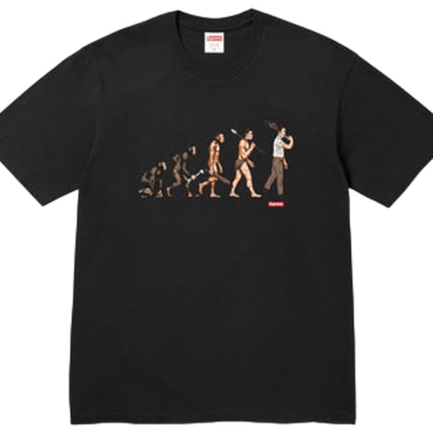 슈프림 에볼루션 티셔츠 블랙 구매