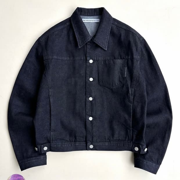 (L) 포스트아카이브팩션 데님 인디고 자켓