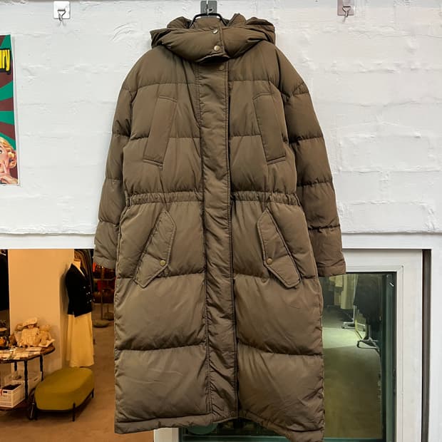 Urban Research 덕다운 롱패딩 카키 Free