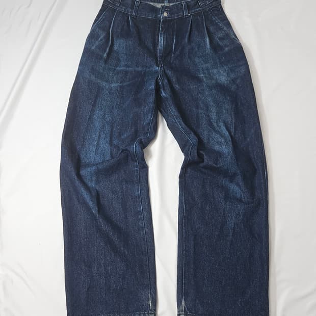 어나더오피스 산티아고 와이드 데님팬츠 진 1사이즈