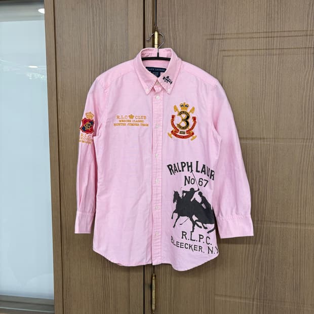 폴로 랄프로렌 여성 빅포니 치프키프 핑크 셔츠